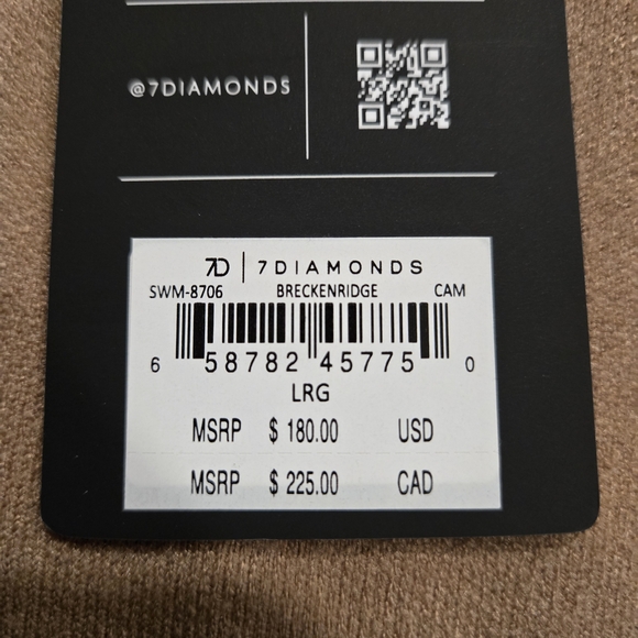 7Diamonds Sweater Cardigan Button Up Beige Stretch Soft Breath Button L NWT - Picture 16 of 16